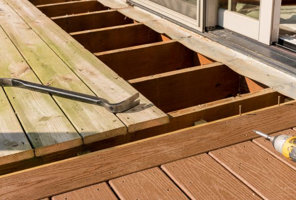 Cost of Old Deck Repair in Casper