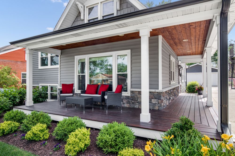 Porch Pillar Repair in Casper