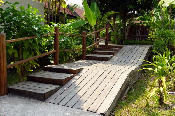 Wood Ramp Installation in Casper