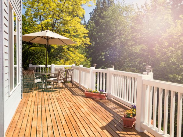 Cedar Deck Installation in Casper