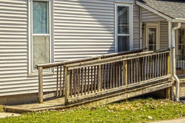 Porch Ramp Construction in Casper