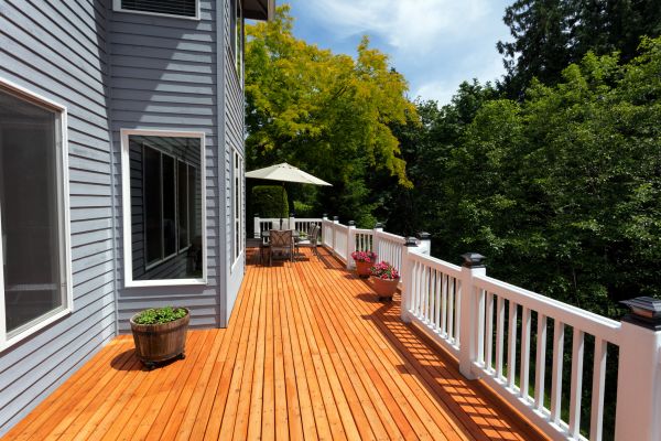 Cedar Deck Construction in Casper