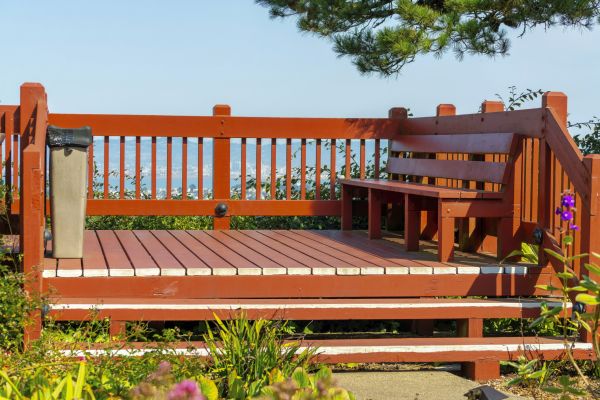 Redwood Deck Construction in Casper
