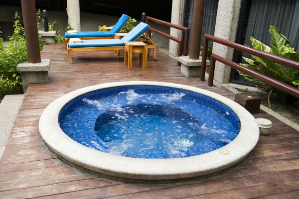 Hot Tub Deck Construction in Casper